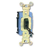 Leviton 1104-2L Side Wired 4-Way Locking 120/277V AC Quiet Switch